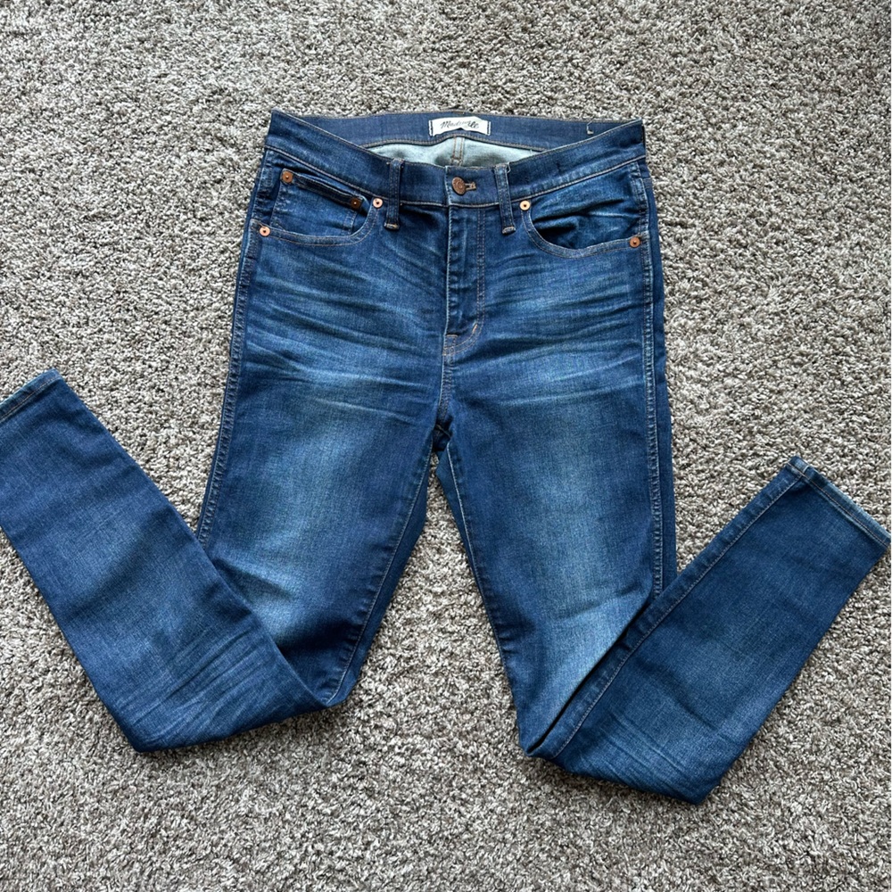 Madewell 9” High Riser Skinny Skinny Jean Size 28